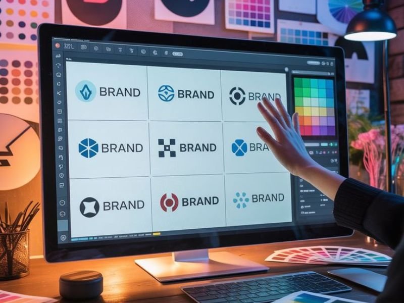 Visual identity — Branding example by Douexa