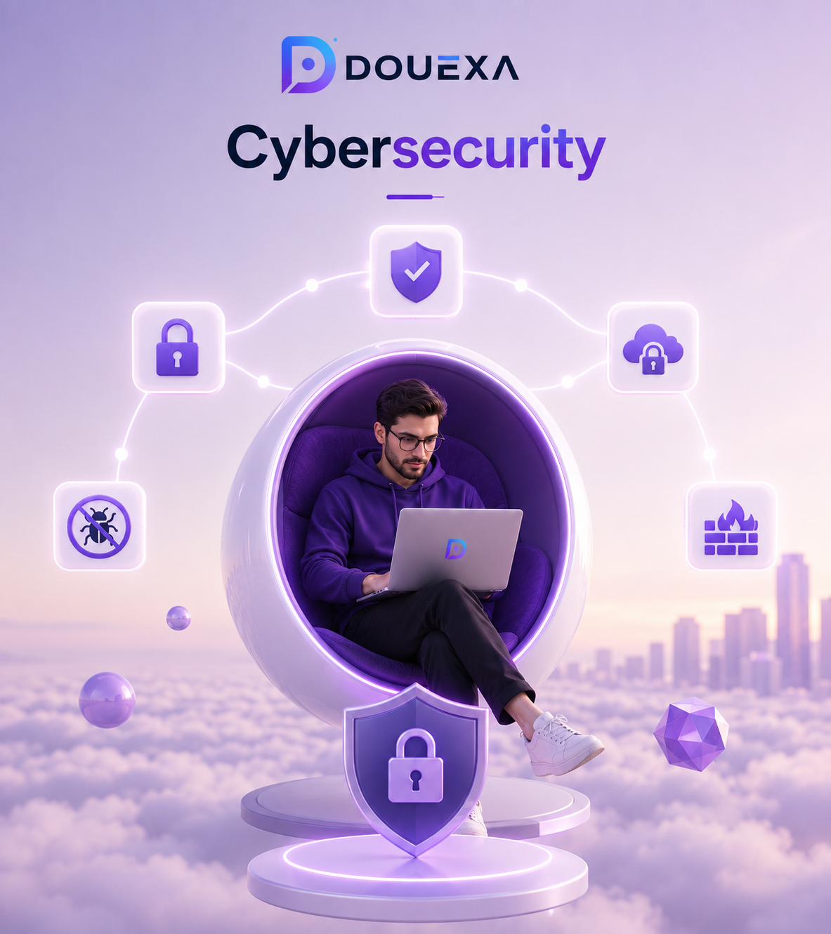 Example of a Cybersecurity project by Douexa