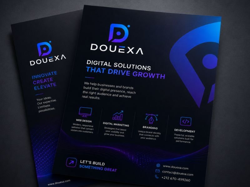 Flyers & posters — Graphic Design example by Douexa