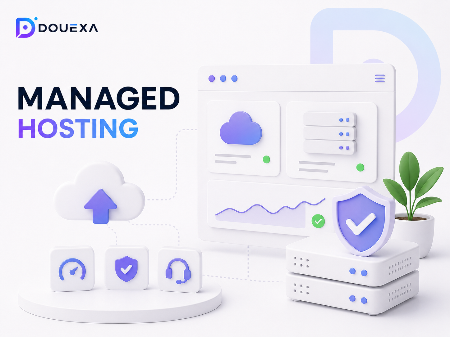 Managed hosting — Hosting & Infrastructure example by Douexa