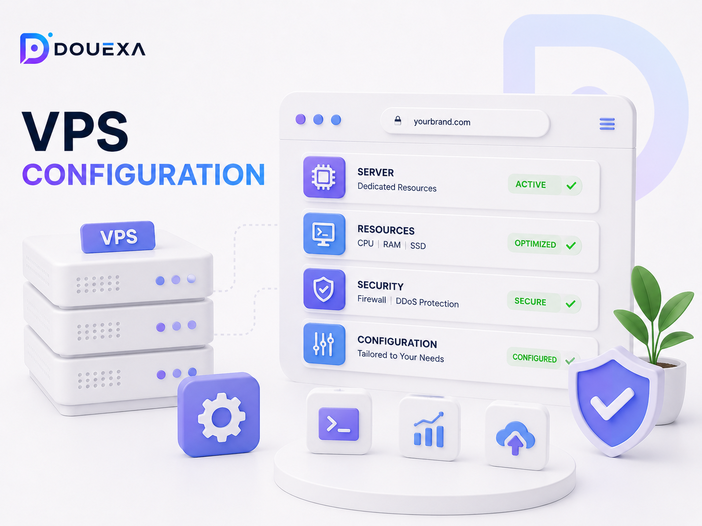 VPS configuration — Hosting & Infrastructure example by Douexa