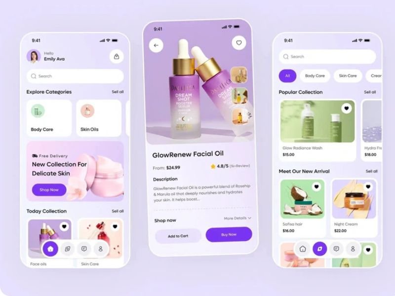 Android applications — Mobile Application Development example by Douexa