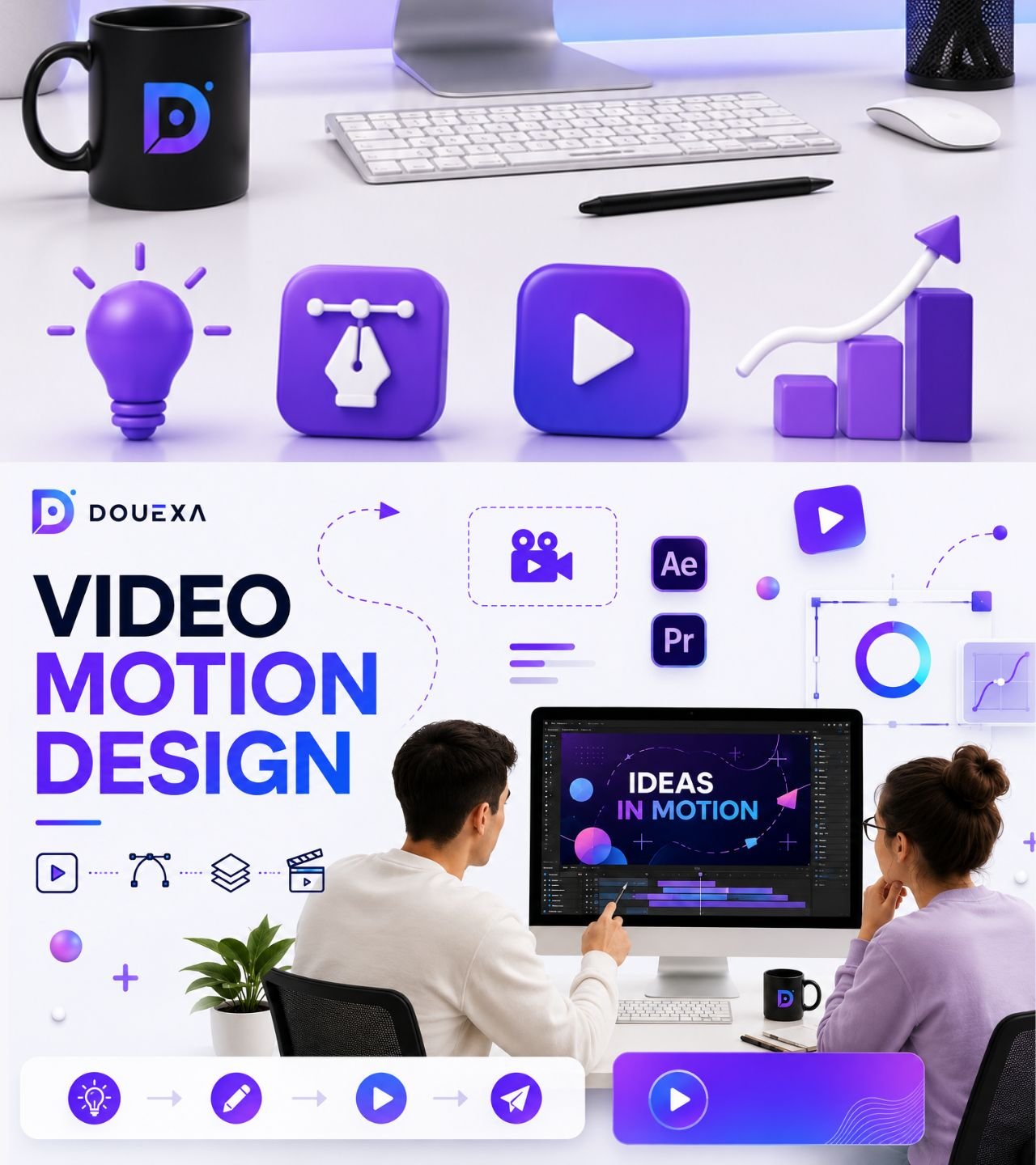 Example of a Video & Motion Design project by Douexa