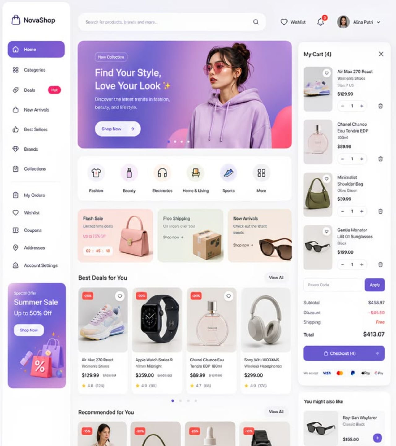 Example of a Website Development project by Douexa